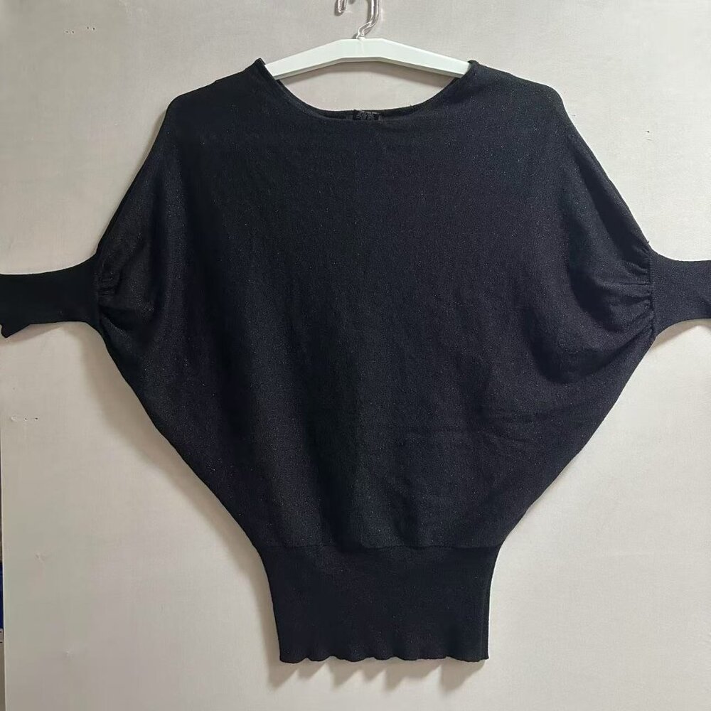 LADY"S SEDUCTIONS Sparkle 3/4 Sleeve Top(OVERSIZE) - Picture 8 of 8
